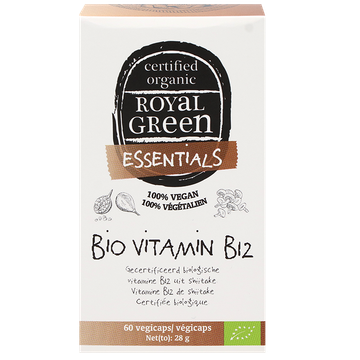Royal Green 2e product 50% korting Bio Vitamine B12 - 60 vegicaps - 60 stuks