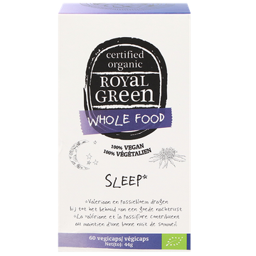 Royal Green 2e product 50% korting Sleep - 60 vegicaps - 60 stuks