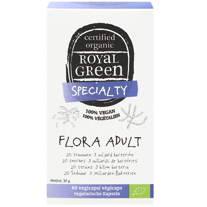 Royal Green Flora Adult - 60 vegicaps