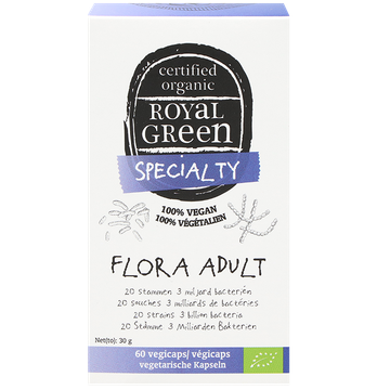 Royal Green 2e product 50% korting Flora Adult - 60 vegicaps - 60 stuks