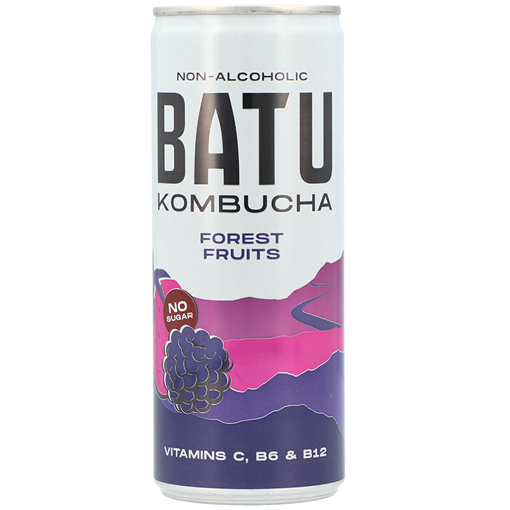 2e product 50% korting | BATU Kombucha Forest Fruit - 250ml