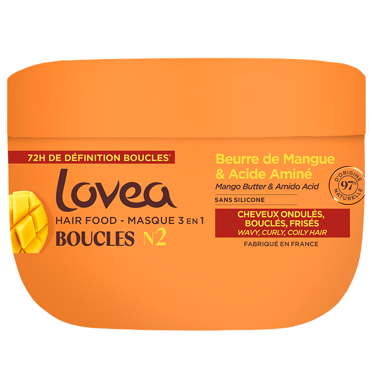 Lovea Hair Food 3in1 - Intense Curl Nutrition - 72H 390gr