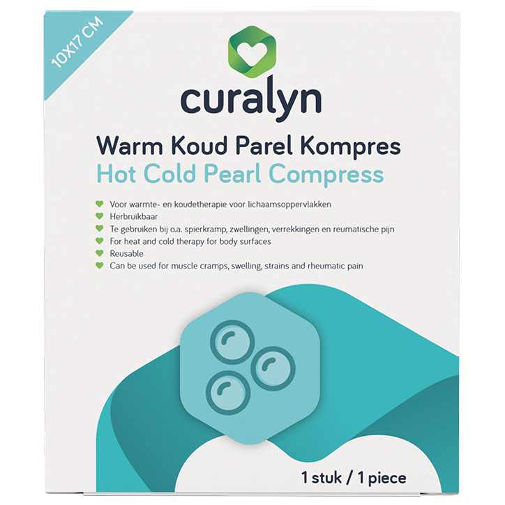 Curalyn Warm Koud Parel Kompres - 1 stuk