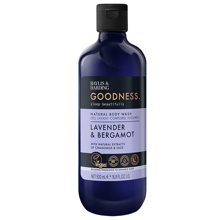 Baylis & Harding Goodness Sleep Beautifully Douchegel Lavendel & Bergamot - 500ml
