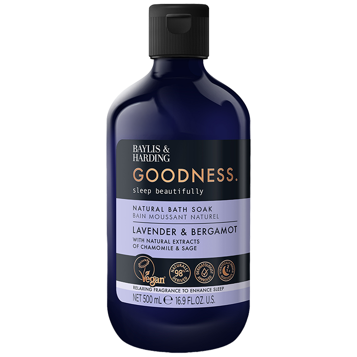 Baylis & Harding Goodness Sleep Beautifully Badschuim Lavendel & Bergamot - 500ml