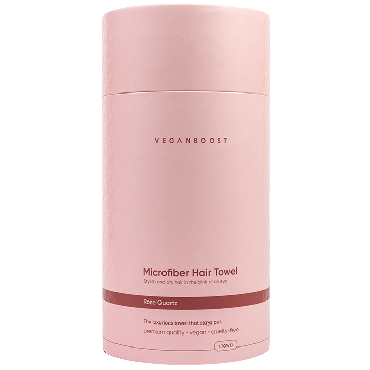 Veganboost Hair Towel Rose Quartz
