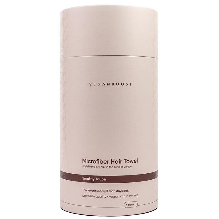 Veganboost Hair Towel Smokey Taupe