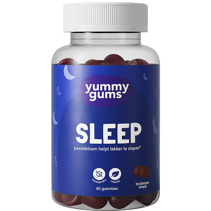 Yummygums Slaap Bosbessen - 60 gummies