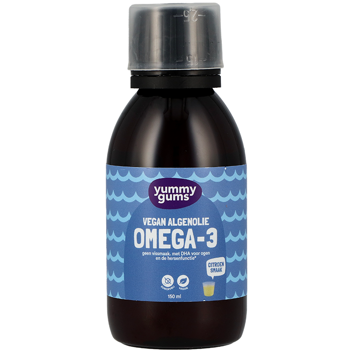 Yummygums Vegan Algenolie Omega 3 - 150ml
