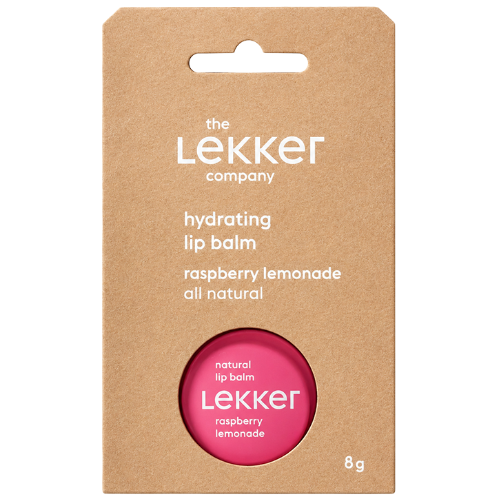 Lekker Lip Balm Raspberry Lemonade