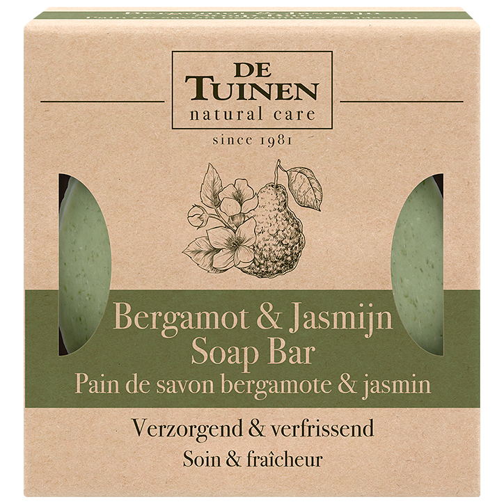 De Tuinen Bergamot & Jasmijn Soap Bar - 70g