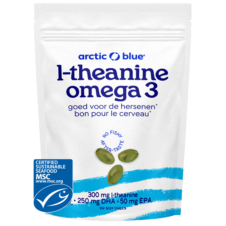 Arctic Blue L-Theanine Omega 3 - 90 softgels