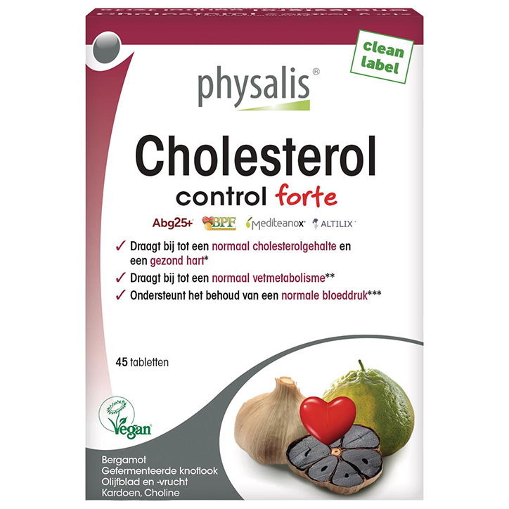 Physalis Cholesterol Control Forte - 45 tabletten