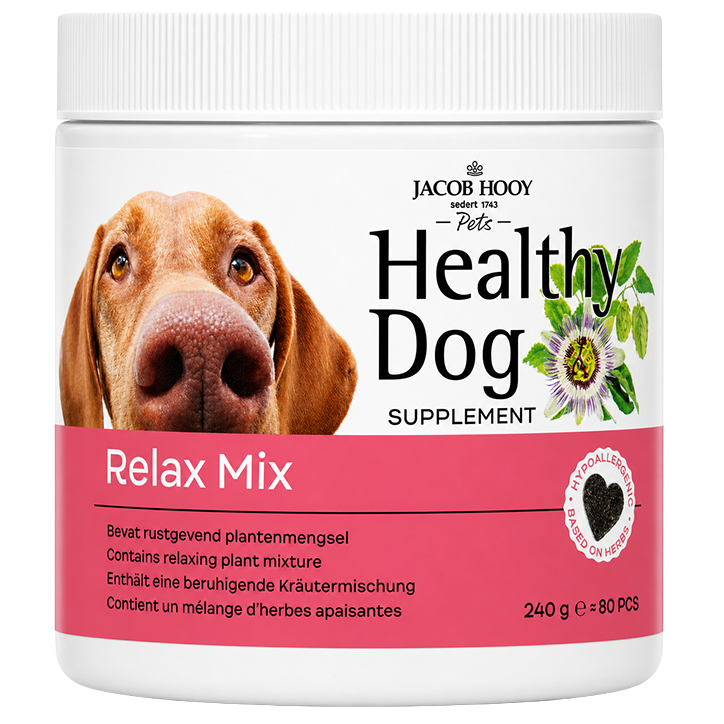 2e product 50% korting | Jacob Hooy Pets Healthy Dog Relax Mix - 80 stuks
