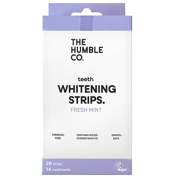 The Humble Co. Teeth Whitening Strips Fresh Mint - 28 strips