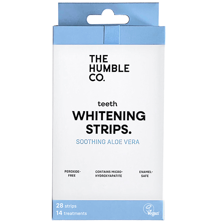 The Humble Co. Teeth Whitening Strips Aloë Vera - 28 strips
