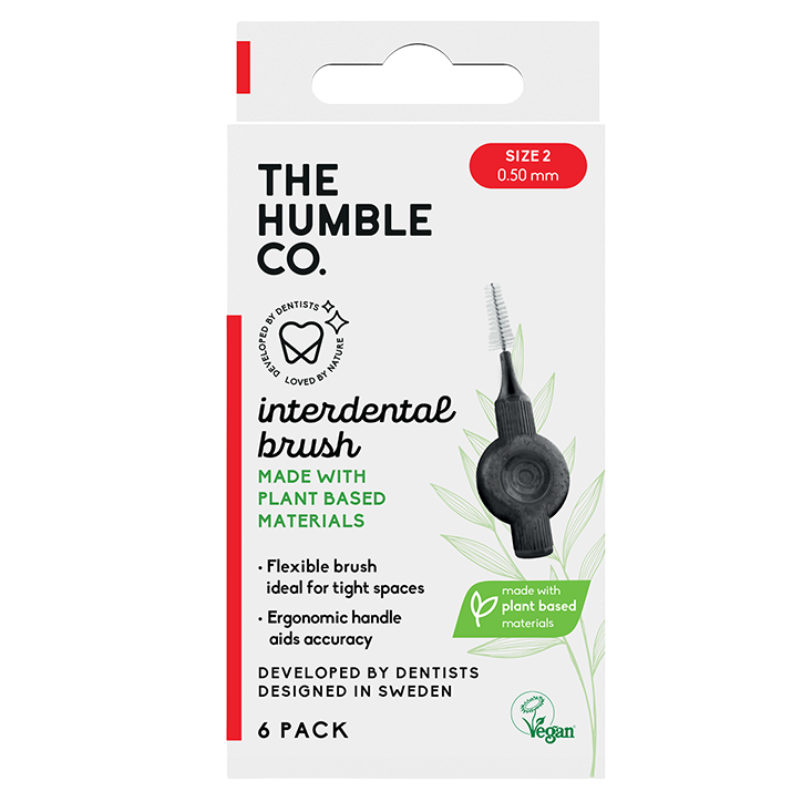 The Humble Co Interdental Brush Size 2 (0,50 mm) - 6 stuks