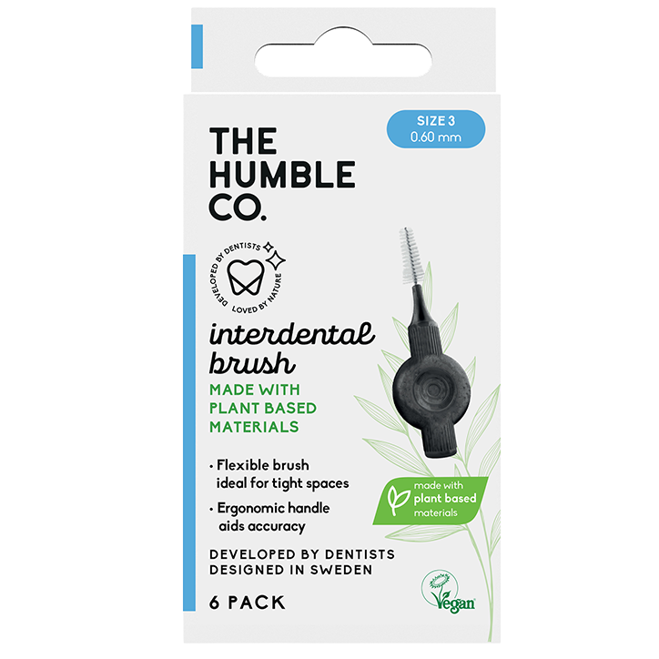 The Humble Co Interdental Brush Size 3 (0,60 mm) - 6 stuks