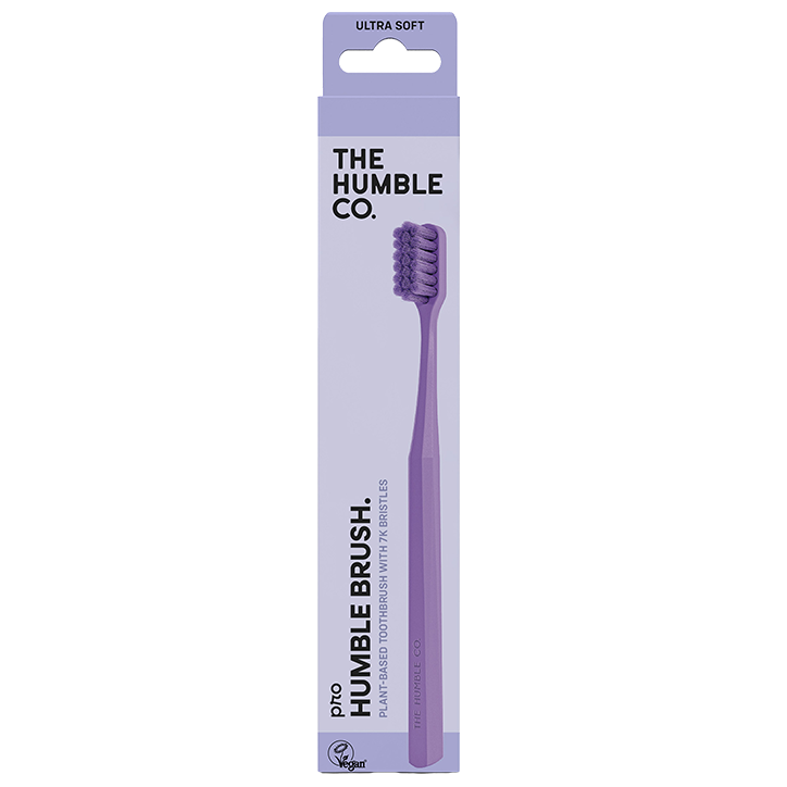 The Humble Co. Pro Humble Brush Ultra Soft Paars - 1 stuk
