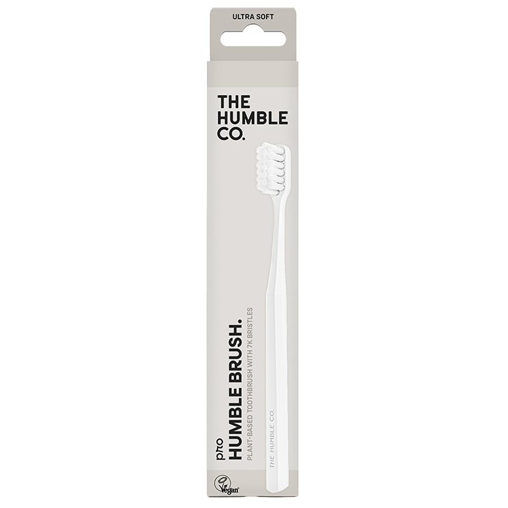 The Humble Co. Pro Humble Brush Ultra Soft Wit - 1 stuk