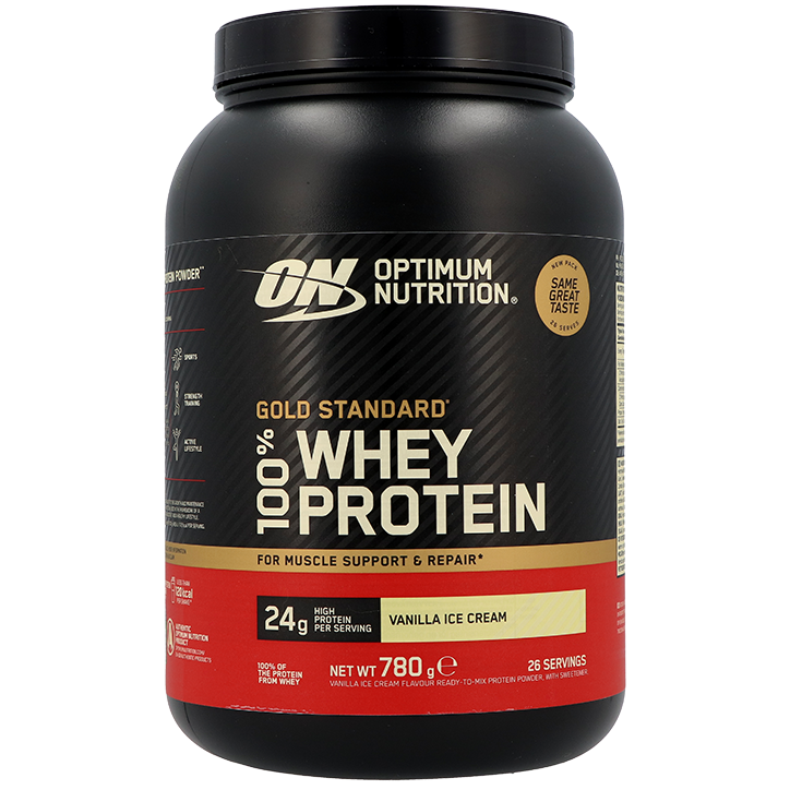 Optimum Nutrition Gold Standard 100% Whey Vanilla Ice Cream - 780g
