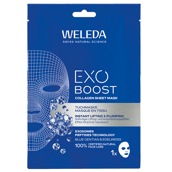 Weleda Exo Boost Collagen Sheet Mask - 1 stuk
