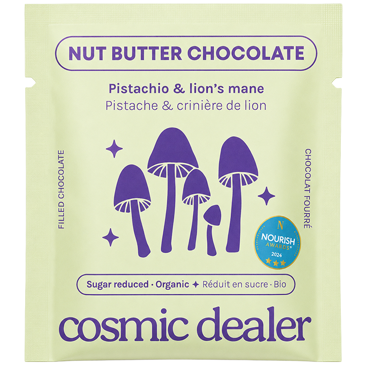 Cosmic Dealer Nut Butter Chocolate Toasted Pistachio & Lion's Mane - 20g