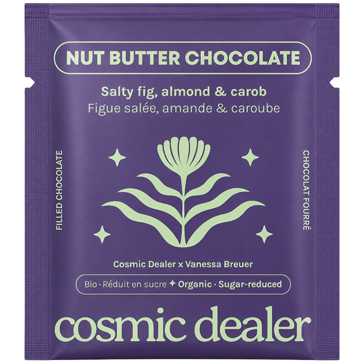 Cosmic Dealer Nut Butter Chocolate Toasted Salty Fig, Almond & Carob - 20g