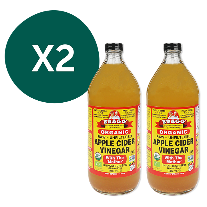 Bragg Apple Cider Vinegar BIO - 946ml x 2 stuks