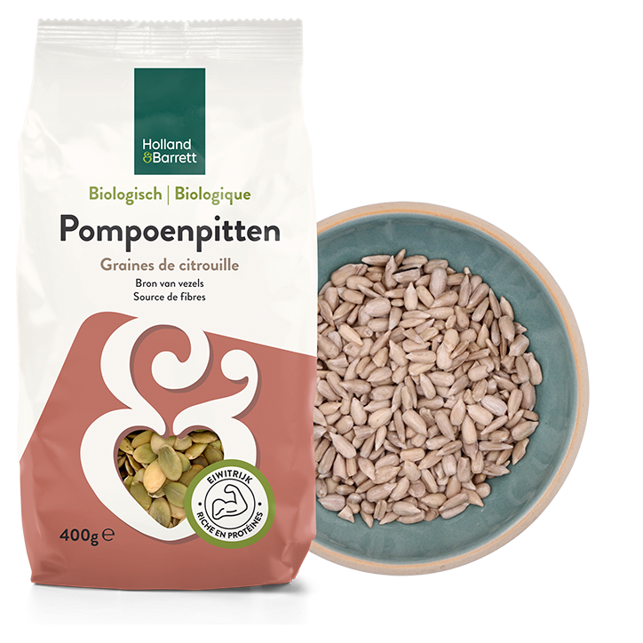 Holland & Barrett Pitten Bundel - Zonnebloem- & Pompoenpitten