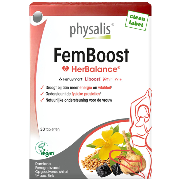 Physalis HerBalance® FemBoost - 30 tabletten