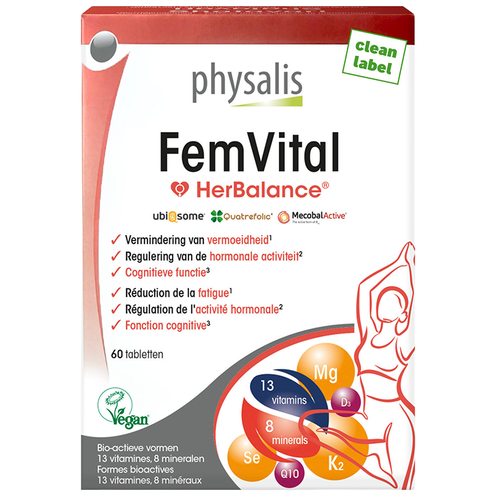 Physalis HerBalance® FemVital - 60 tabletten