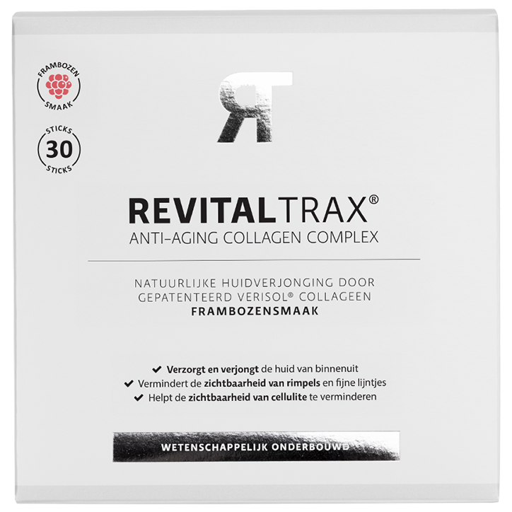 RevitalTrax Anti-Aging Collagen Complex Framboos - 30 sticks