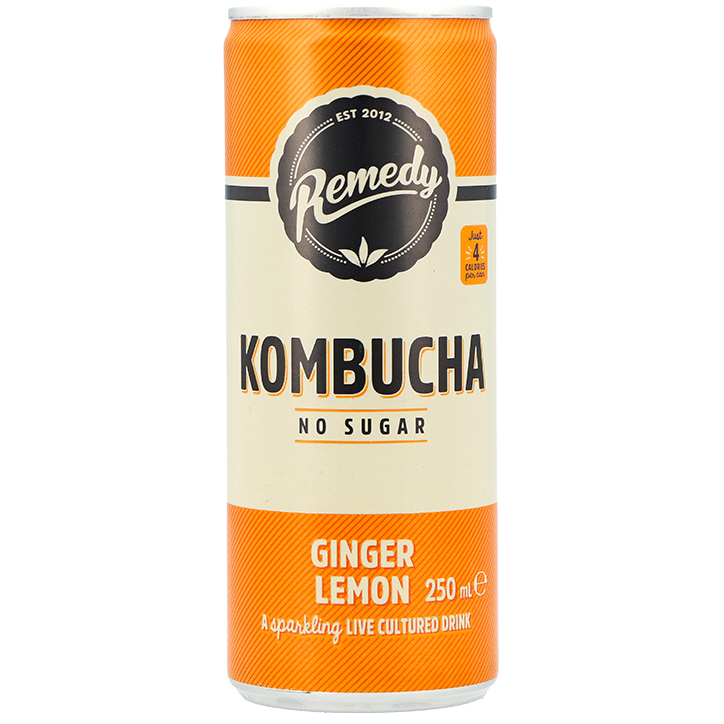 Remedy Kombucha Ginger Lemon - 250ml
