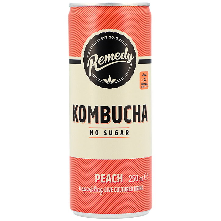Remedy Kombucha Peach - 250ml