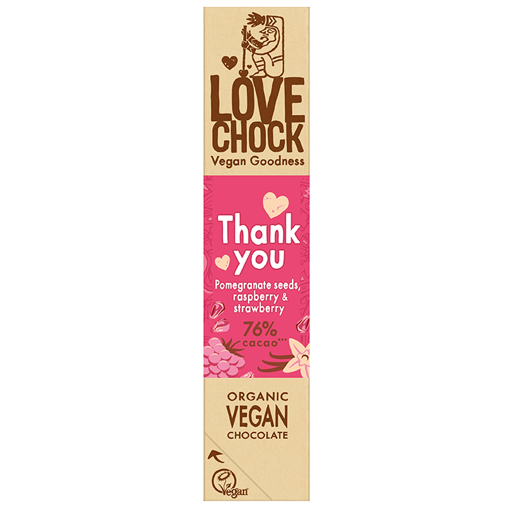 Lovechock Thank You 76% Cacao - 40g