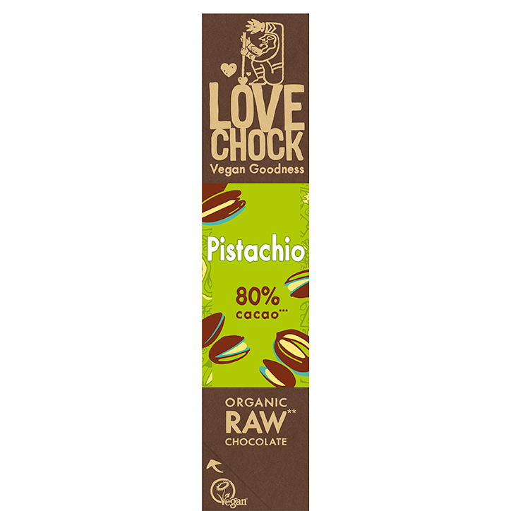 Lovechock Pistachio 80% Cacao - 40g