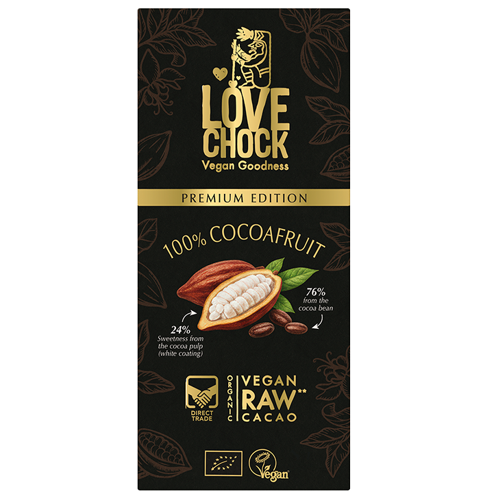 Lovechock 100% Cocoa Fruit - 70g