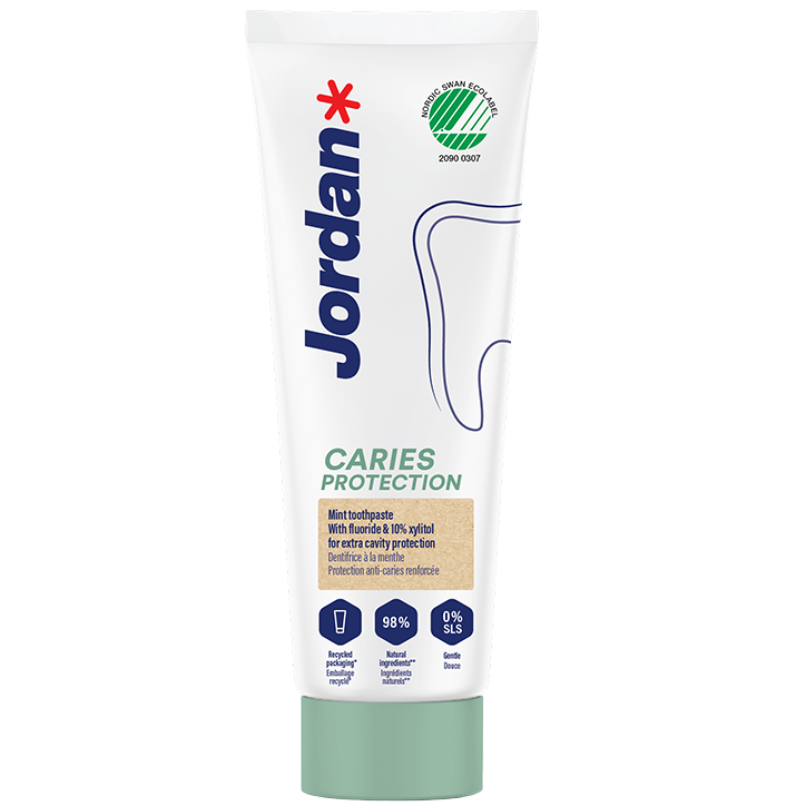 Jordan Clean Smile Care Tandpasta Caries Protection - 75ml