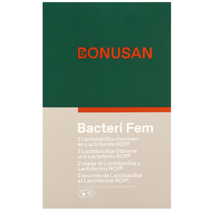 Bonusan Bacteri Fem – 10 capsules