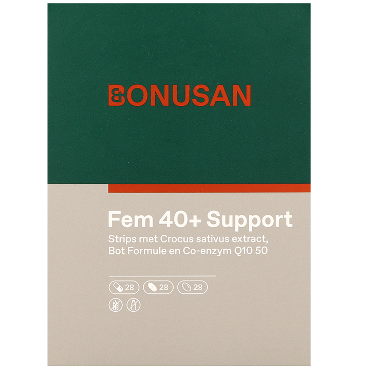 Bonusan Fem 40+ Support - 3x28 tabletten/capsules