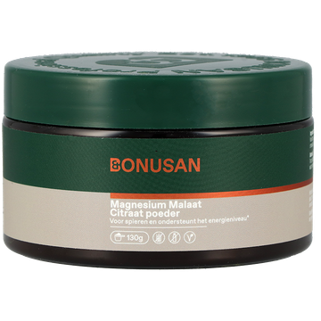 Bonusan Magnesium Malaat Citraat Poeder - 130g