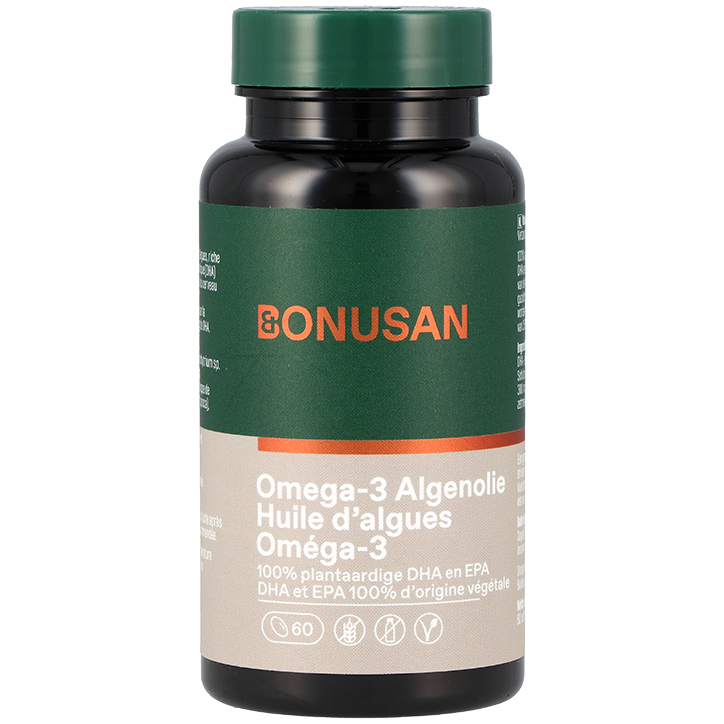 Bonusan Omega-3 Algenolie - 60 softgels