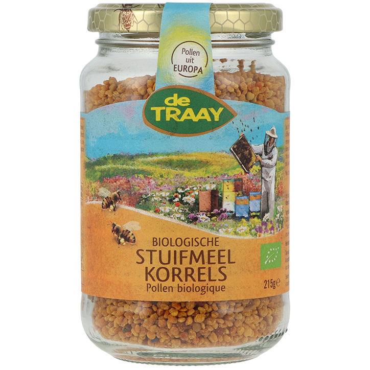 De Traay Biologische Stuifmeel Korrels - 215g