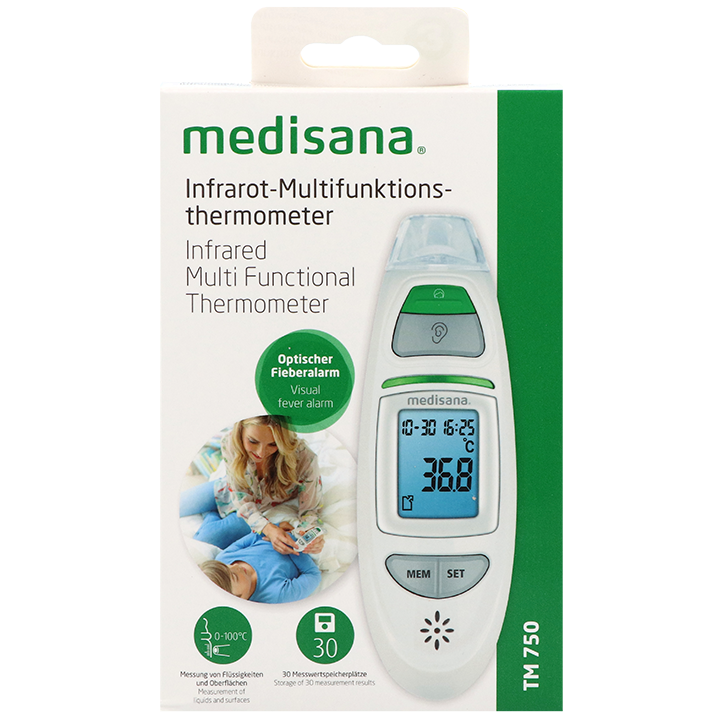 Medisana TM 750 Multifunctionele Infrarood Thermometer - 1 stuk