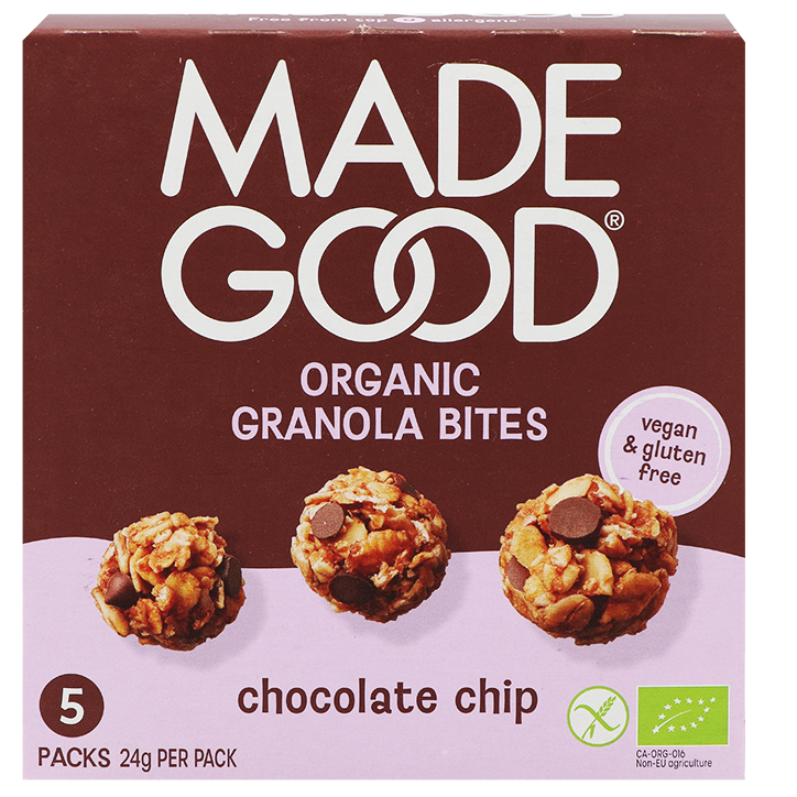 Made Good Organic Granola Bites Chocolate Chip - 5x24g