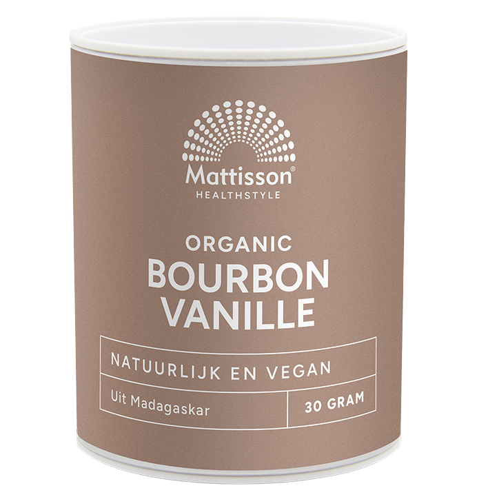 Mattisson Organic Bourbon Vanille Poeder - 30g