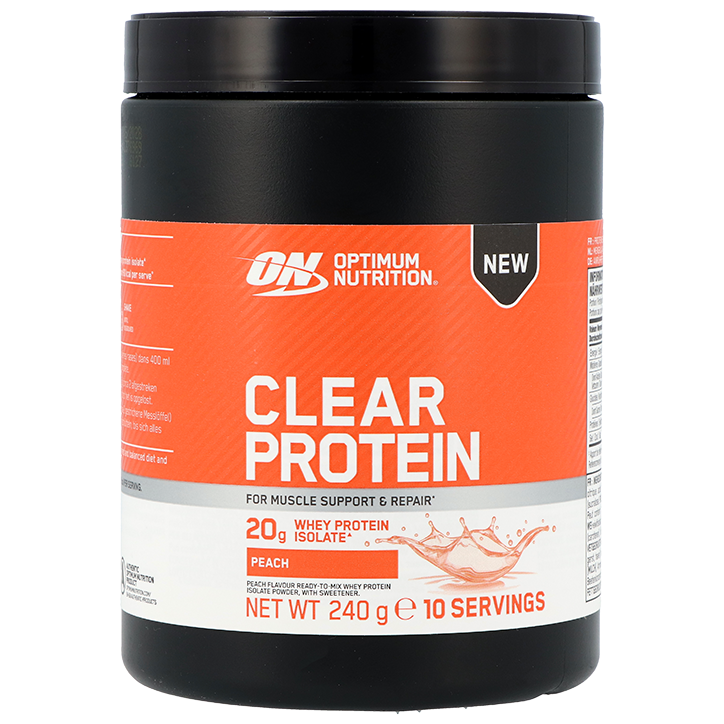 Optimum Nutrition Clear Whey Protein Isolate Peach - 240g