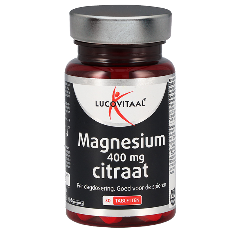 Lucovitaal Magnesium Citraat 400mg - 30 tabletten - 30 stuks