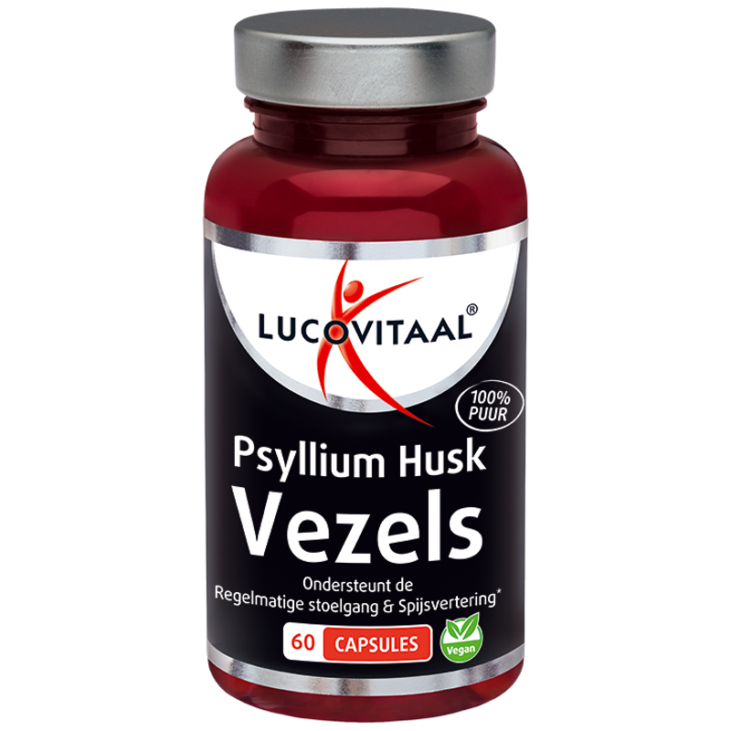 Lucovitaal Psyllium Husk Vezel - 60 capsules - 60 stuks